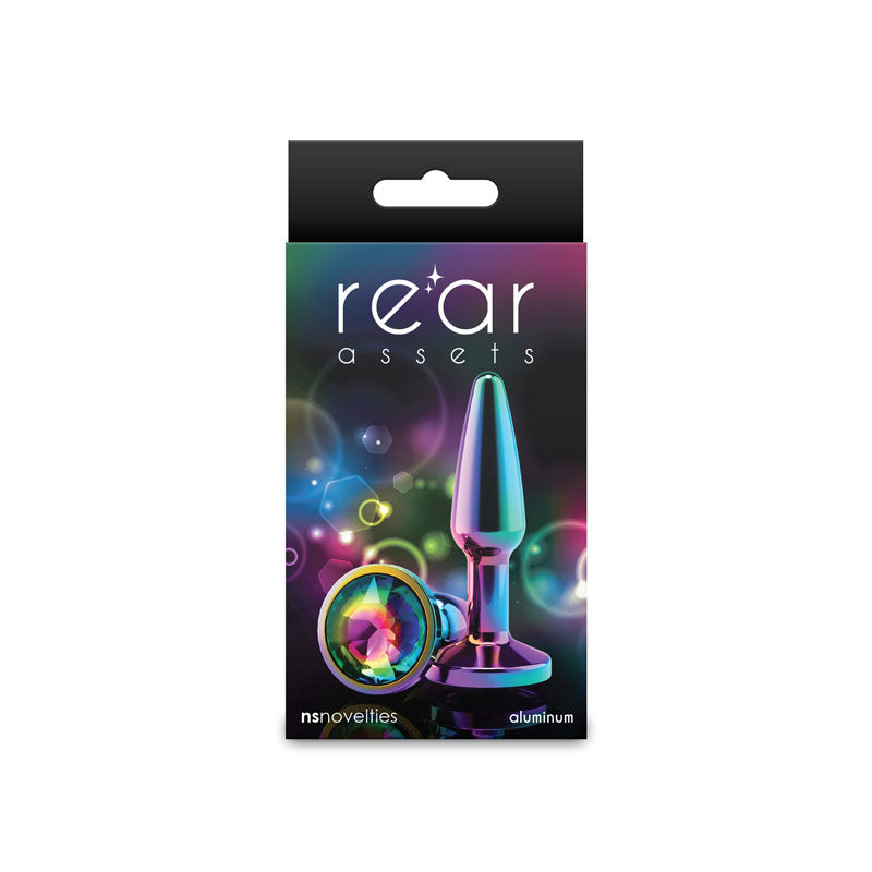 nsnovelties Rear Assets - Tapered - Small - Multicolor Rainbow
