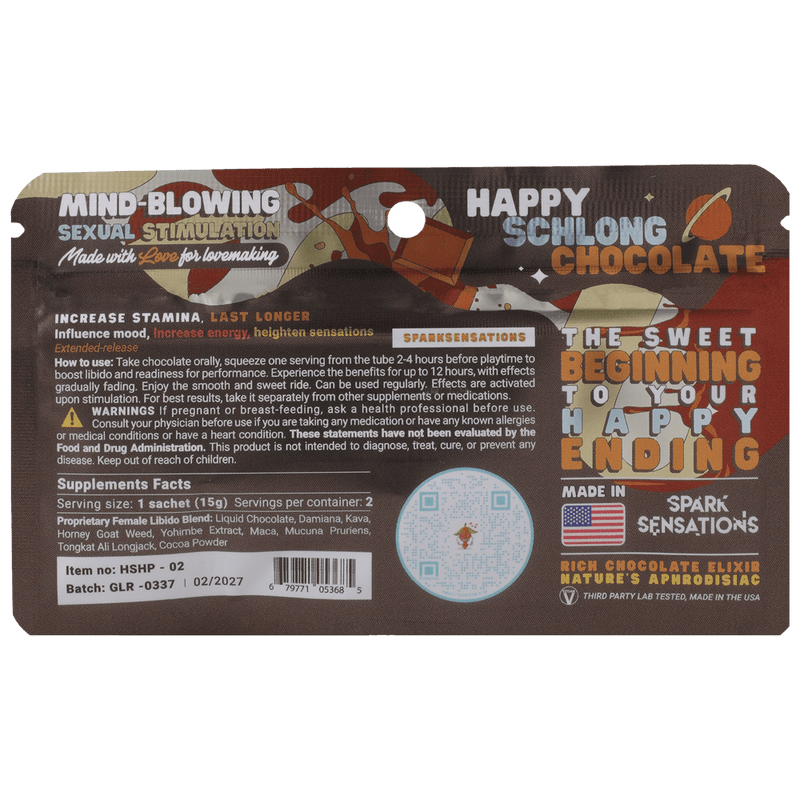 Doc Johnson Happy Chocha (His) Chocolate - 12 Pack Display