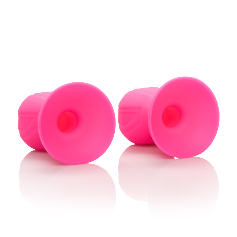 CalExotics Nipple Play Silicone Pro Nipple Suckers - Pink