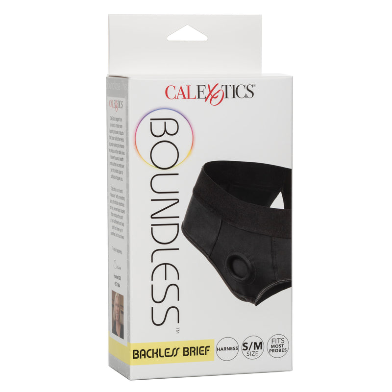 CalExotics Boundless Backless Brief - S/m - Black