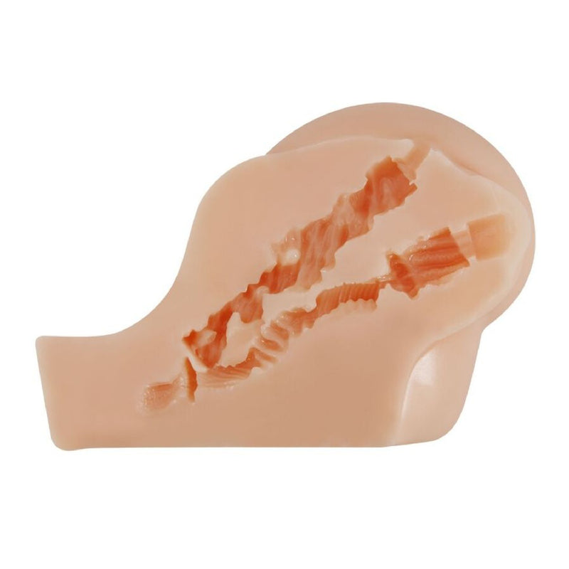 Pretty Love Kylie Realistic Vagina and Ass Vibrator - Light - Stroker Masturbator - Realistic Body Part Stroker