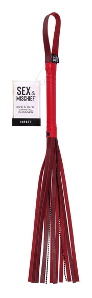 "eX's and Oh's Crystal Flogger SS09988"