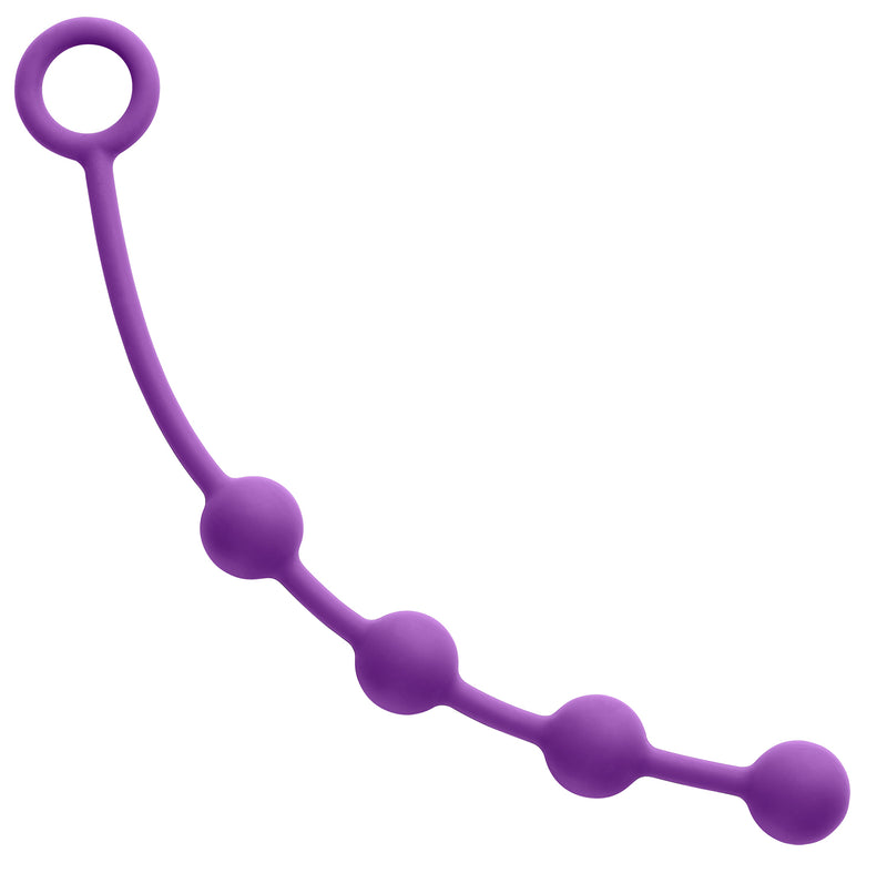Cloud 9 Novelties Silicone Anal Bead Small Plum