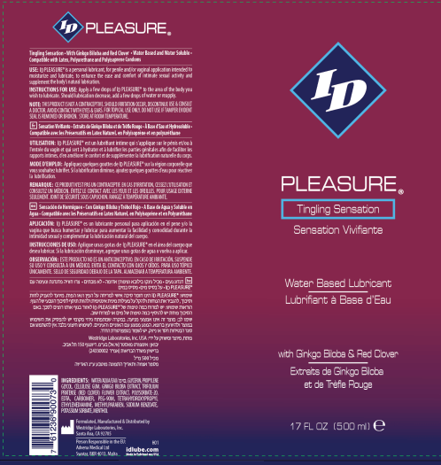 I.D. Lubricants ID Pleasure 17 Fl Oz