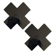 "Dom Squad Wet Vinyl Naughty X Factor Nipztix Pasties NN-DOM-XF-NS"