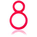 "Ofinity Double Ring - Red OFY-R-110E"