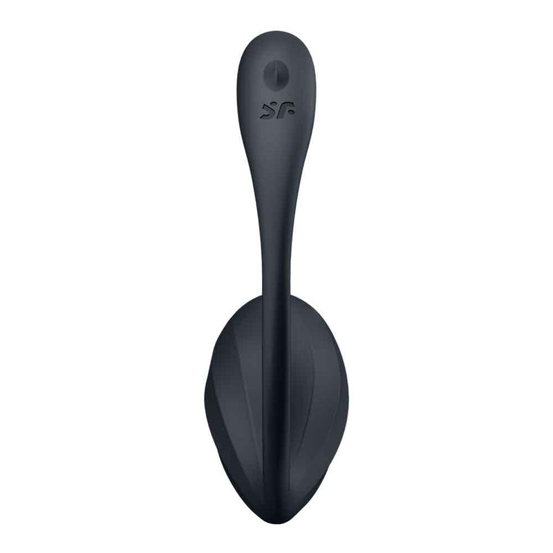 Satisfyer Ribbed Petal Connect App - Black