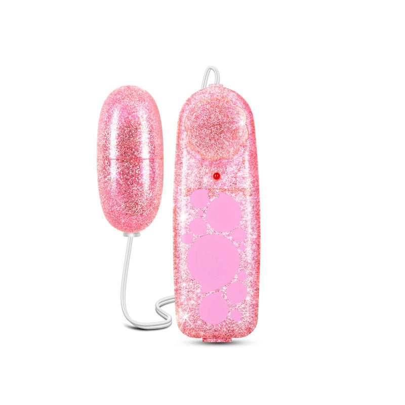 B Yours Glitter Power Bullet Pink 2.25-Inch Vibrating Bullet