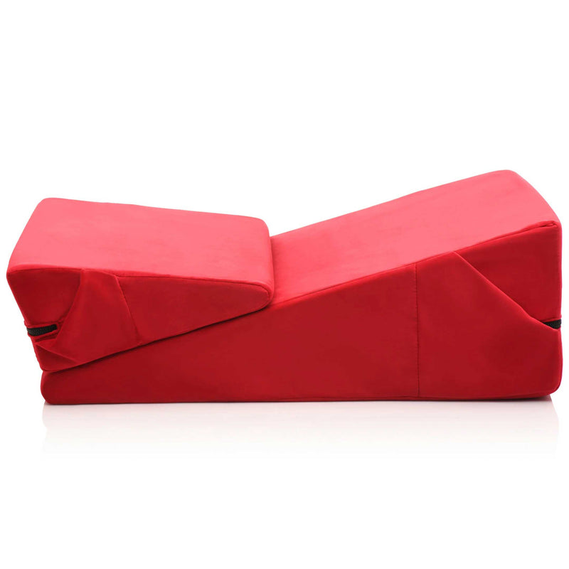 XR Brands Love Cushion Set Foam Wedge Pillow Set - Red