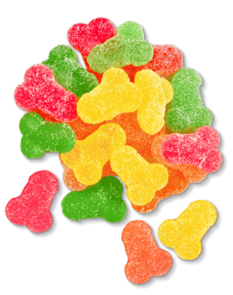 Little Genie Suck a Bag of Gummy Dicks