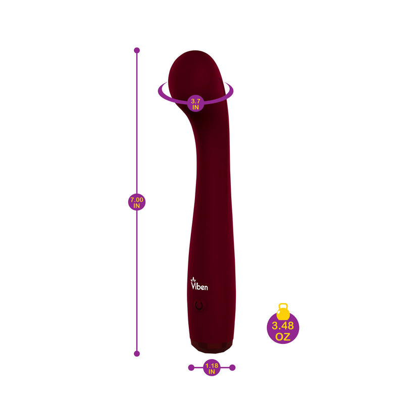 Viben Devotion G-Spot Massager - Ruby
