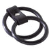 "Nitrile Dual Cock Ring - Black BSPL-06D-2"