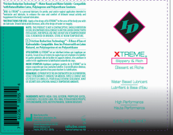 I.D. Lubricants Xtreme 2.2 Fl Oz Bottle