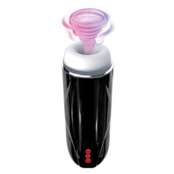 Nasstoys Vibrating Cocksucker - Black - Automatic Stroker Masturbator - Canister Masturbation Cup