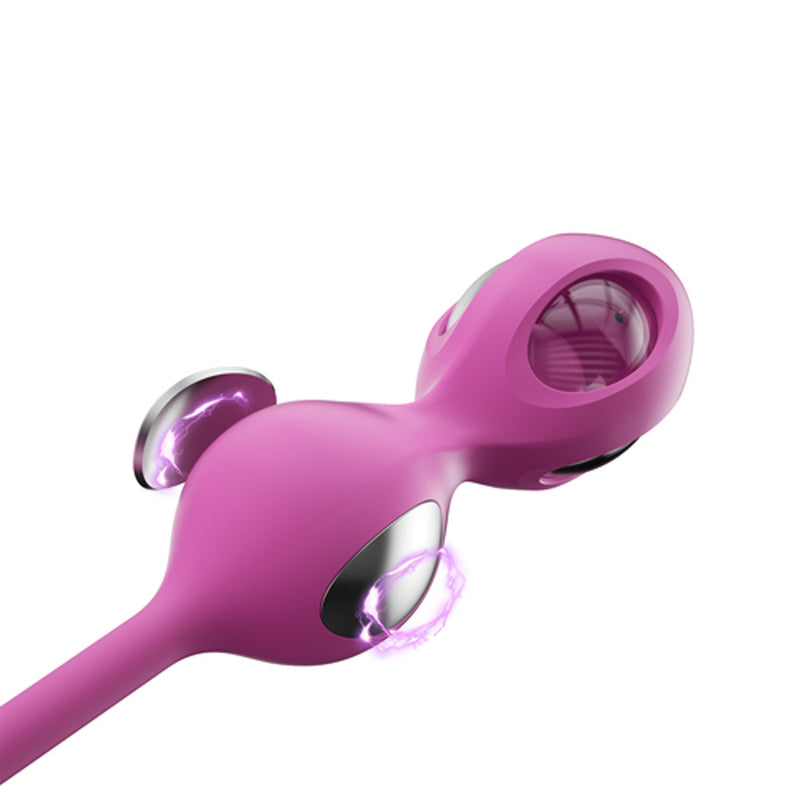 Honey Play Box Elektra App-Enabled E-Stim Kegel Trainer Kit -Pink