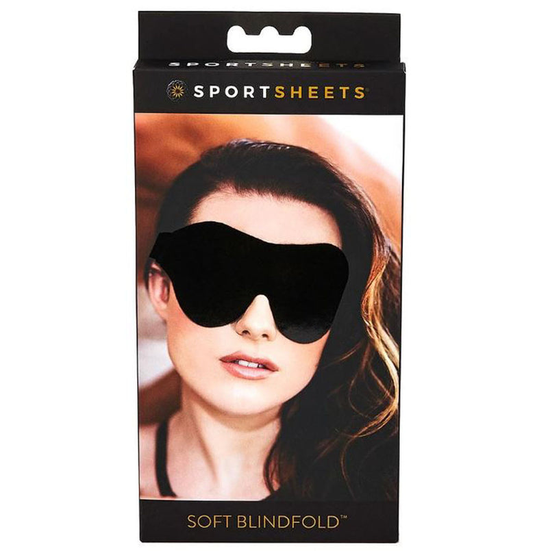 Sportsheets Soft Blindfold - Black