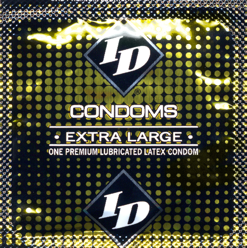 I.D. Lubricants ID Condom Extra Large 144pc Bulk Bag