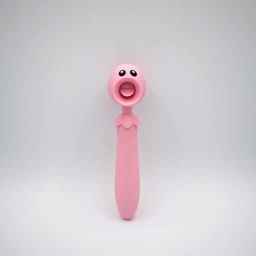 "Lick n' Stick Clit Flicker and G-Spot Vibrator - Pink LAK-9097"
