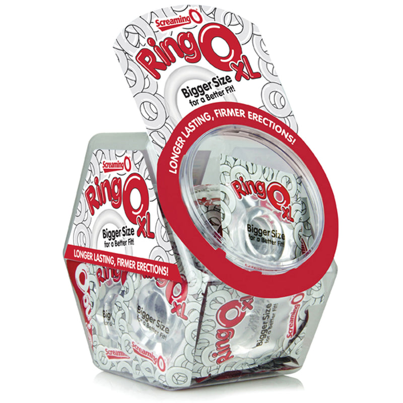 Screaming O Ring O XL in Candy Bowl - 36 Count Display