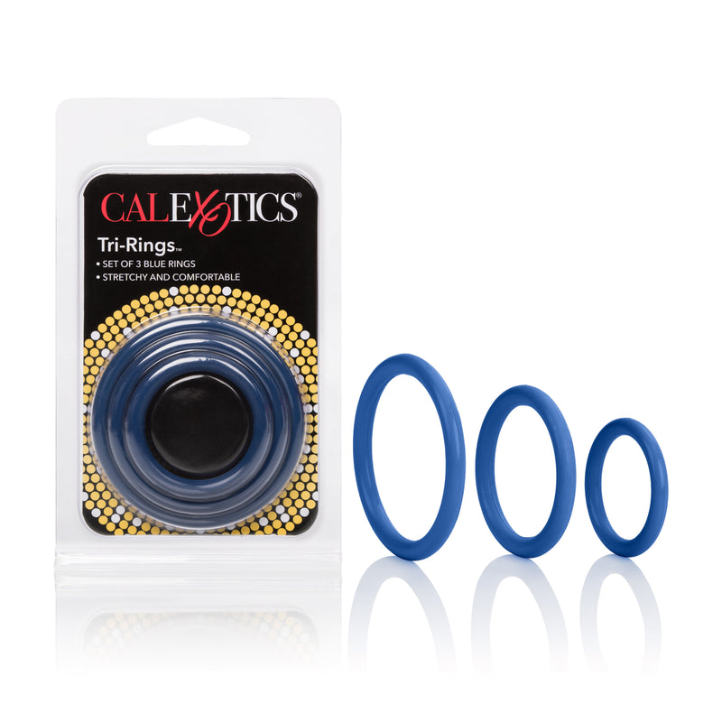 CalExotics Tri-Rings - Blue