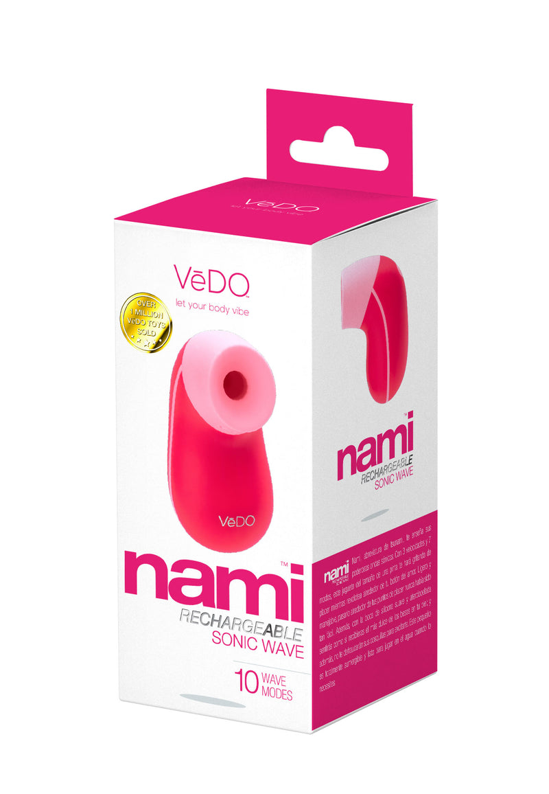 VeDO Nami Rechargeable Sonic Vibe - Foxy Pink