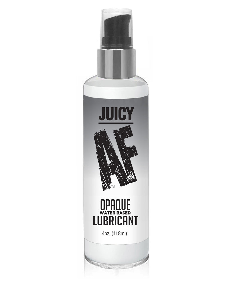 Little Genie Juicy Af Water-Based Creamy White Opaque Lubricant - 4 Oz