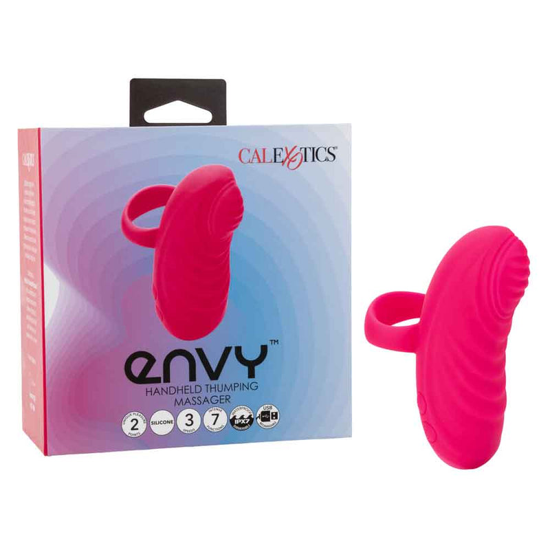 CalExotics Envy Handheld Thumping Massager - Pink
