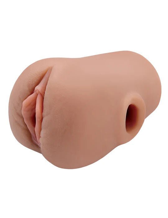 Pipedream PDX Plus Pussy Pounder Squeeze Stroker - Brown - Stroker Masturbator - Realistic Pocket Pussy
