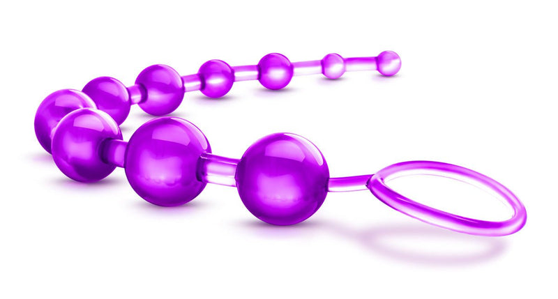 B Yours Basic Purple 12.70-Inch Anal Beads