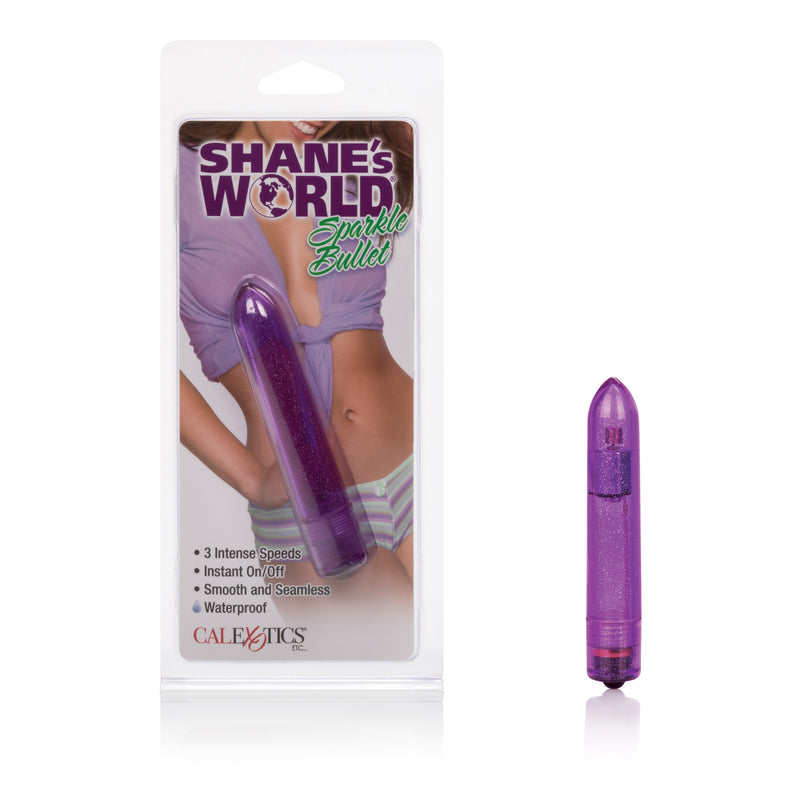 CalExotics Shane's World Sparkle Bullet - Purple