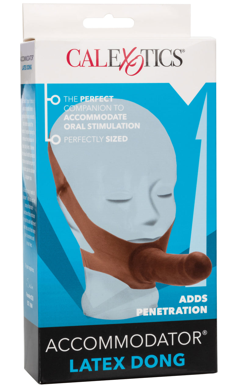 CalExotics The Original Accommodator Latex Dong - Brown