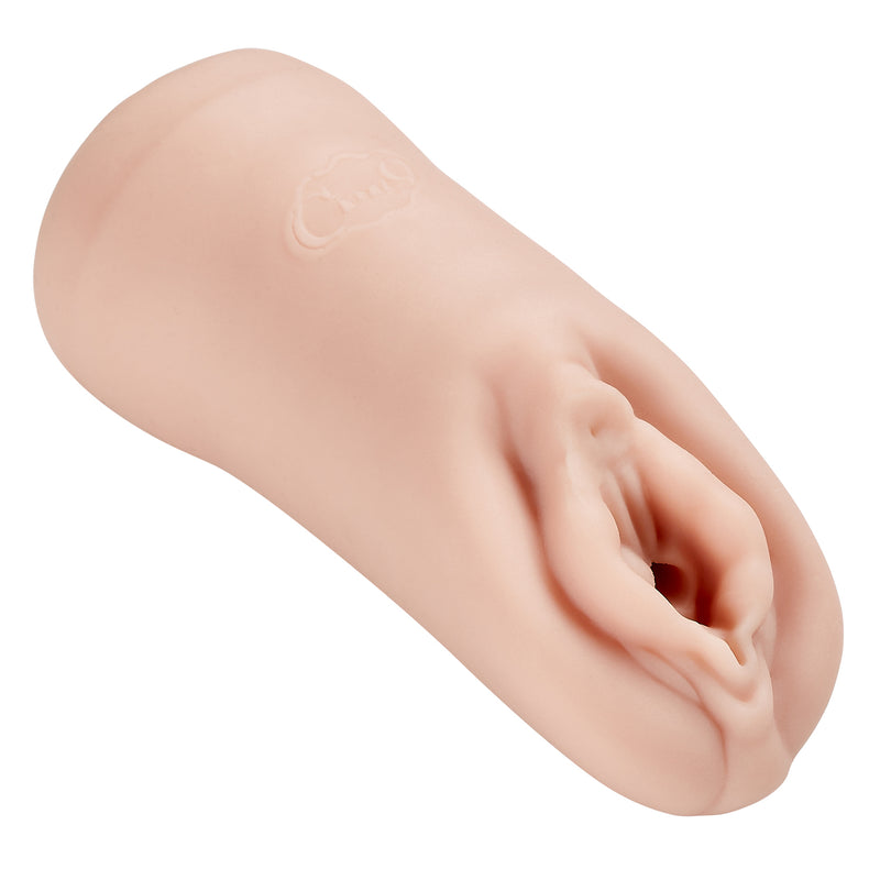 Cloud 9 Novelties Personal Double Ended Beaded Stroker Flesh - Stroker Masturbator - Realistic Pocket Pussy