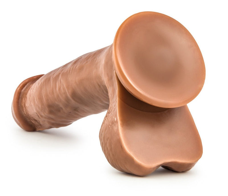 Coverboy The Kingpin Realistic Latin 7-Inch Long Dildo With Balls & Suction Cup Base