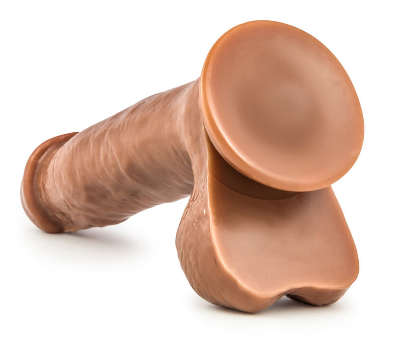 Coverboy The Kingpin Realistic Latin 7-Inch Long Dildo With Balls & Suction Cup Base