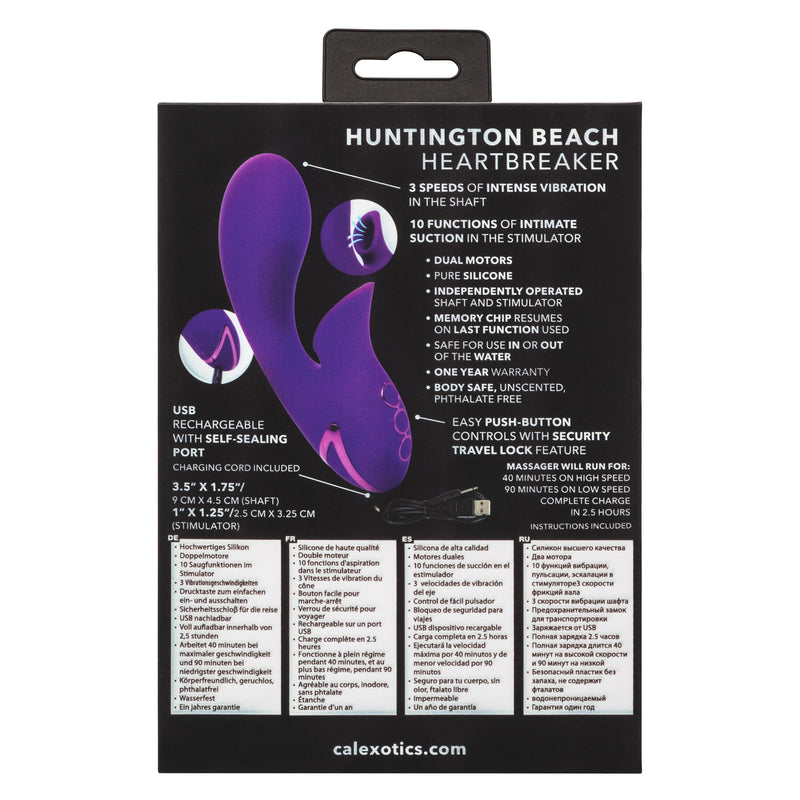 CalExotics California Dreaming Huntington Beach Heartbreaker - Purple