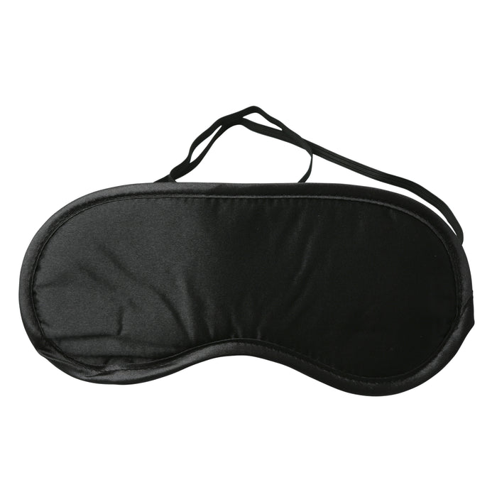 "Sex and Mischief Satin Blindfold - Black SS100-01"