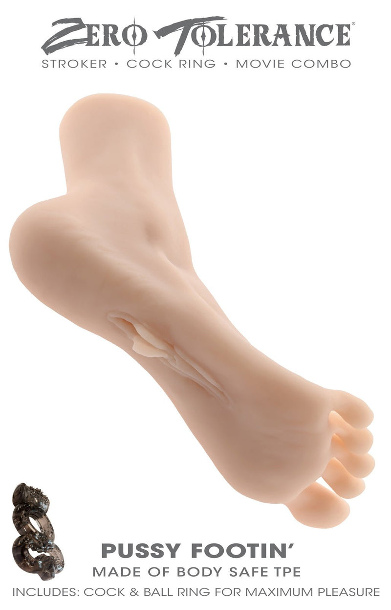 Evolved Novelties Pussy Footin Light - Stroker Masturbator - Realistic Pocket Pussy