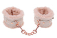 "Peaches N Creame Fur Handcuffs - Pink SS09960"