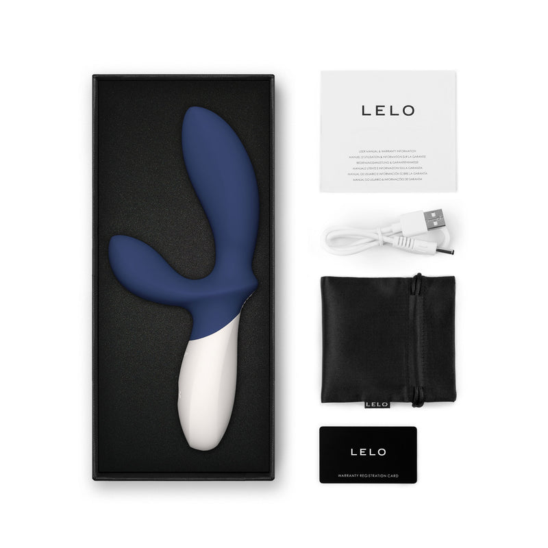 Lelo Loki Wave 2 - Base Blue - Vibrating - Prostate Massager
