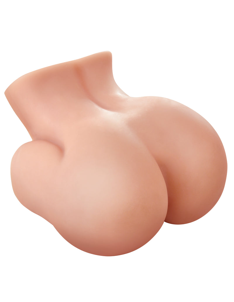 Pipedream Extreme Fuck Me Silly Bubble Butt - White - Stroker Masturbator - Realistic Body Part Stroker