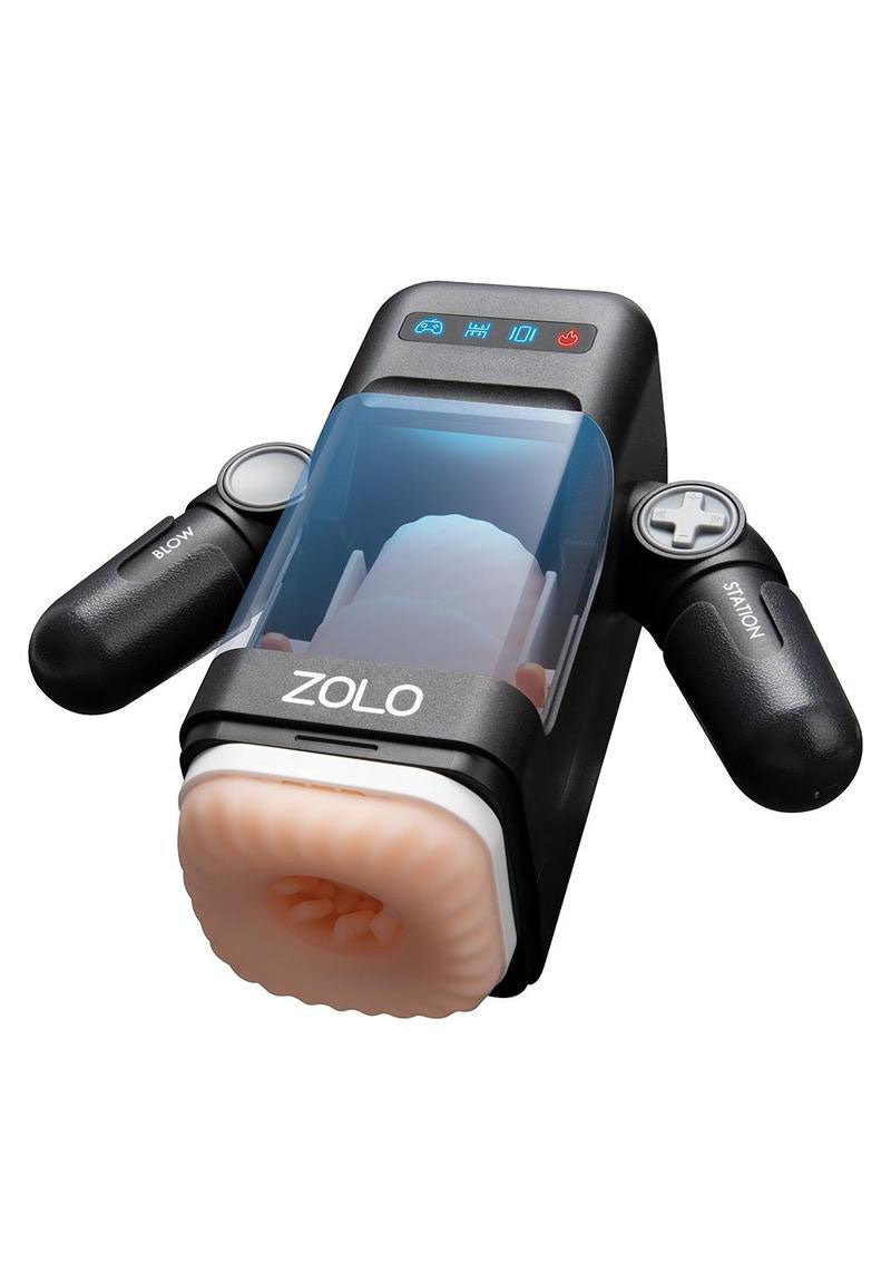XGEN Blowstation - Automatic Stroker Masturbator - Black - Canister Masturbation Cup