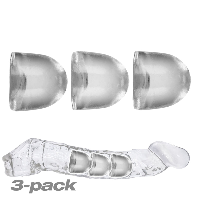 Oxballs Cocksheath Adjustfit 3 Pack Bullet Inserts