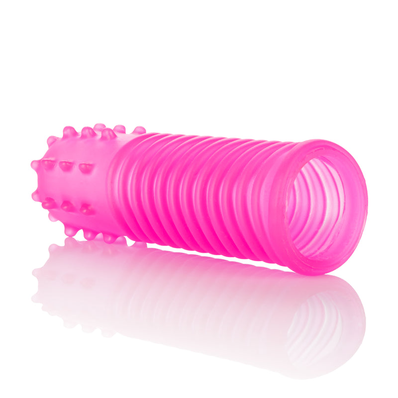 CalExotics Intimate Play Finger Tingler - Pink