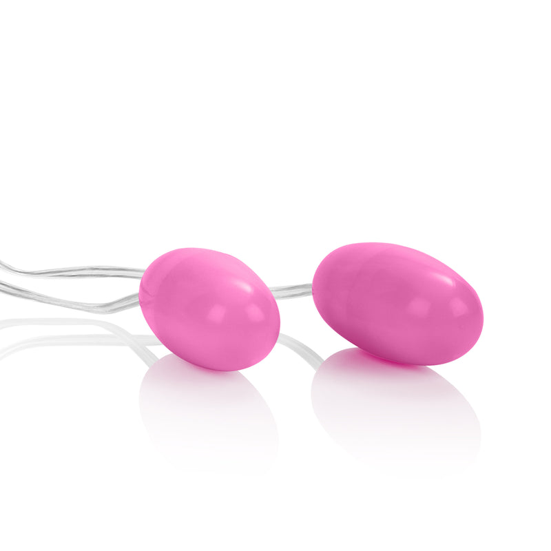 CalExotics Pocket Exotics Vibrating Double Pink Passion Bullets - Pink