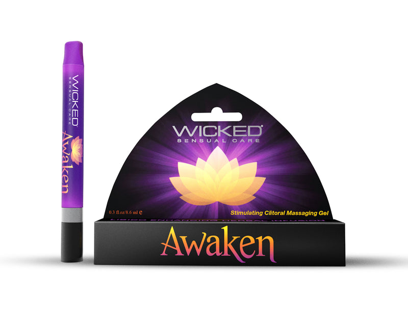 Wicked Sensual Care Awaken Stimulating Clitoral Massaging Gel - 0.3 Fl. Oz.