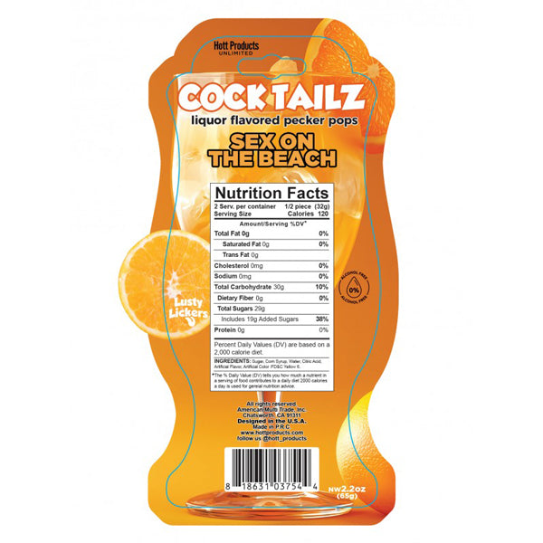 Hott Products Cocktailz Sex on the Beach Pecker Pop