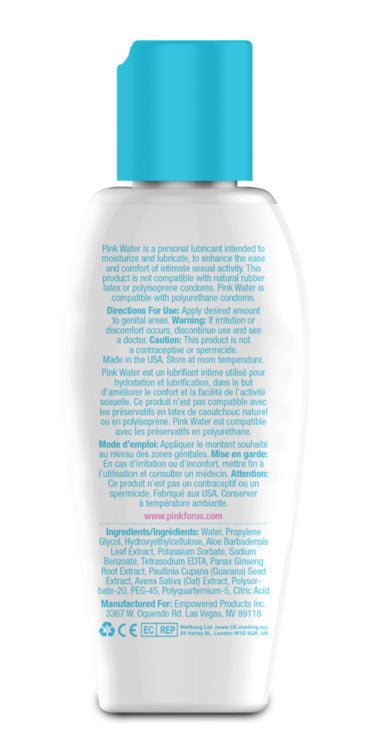 Gun Oil Pink Lubricant Pink Water Based Lubricant for Women - 2.8 Oz. / 80 ml