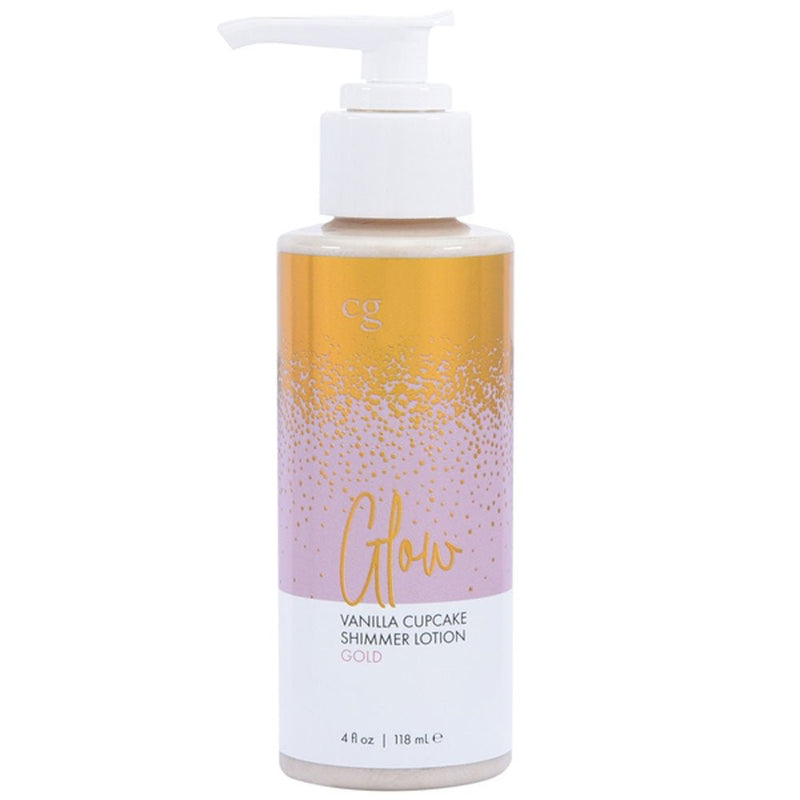 Classic Brands Glow Vanilla Cupcake Shimmer Lotion Gold 4 Oz