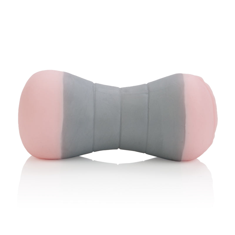 CalExotics Travel Gripper Pussy and Ass - Stroker Masturbator - Realistic Pocket Pussy