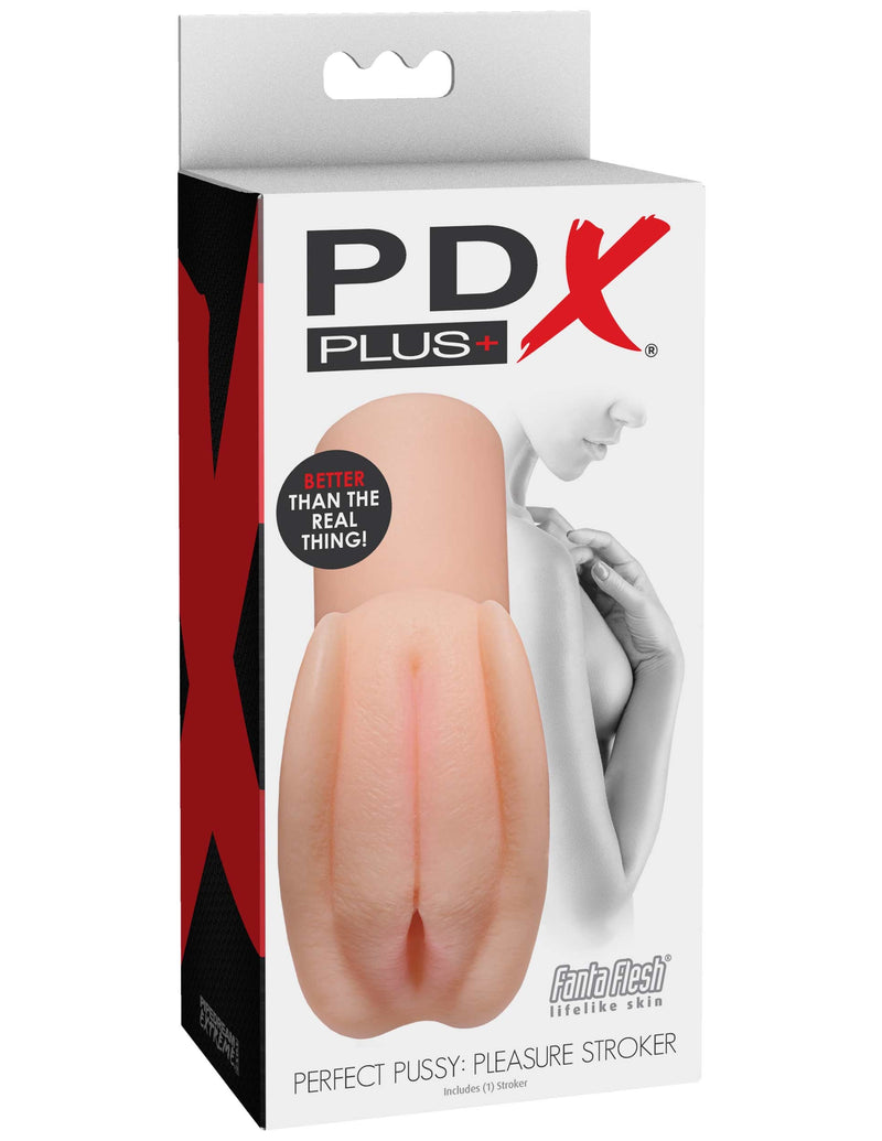 Pipedream Perfect Pussy Pleasure Stroker - Stroker Masturbator - Realistic Pocket Pussy